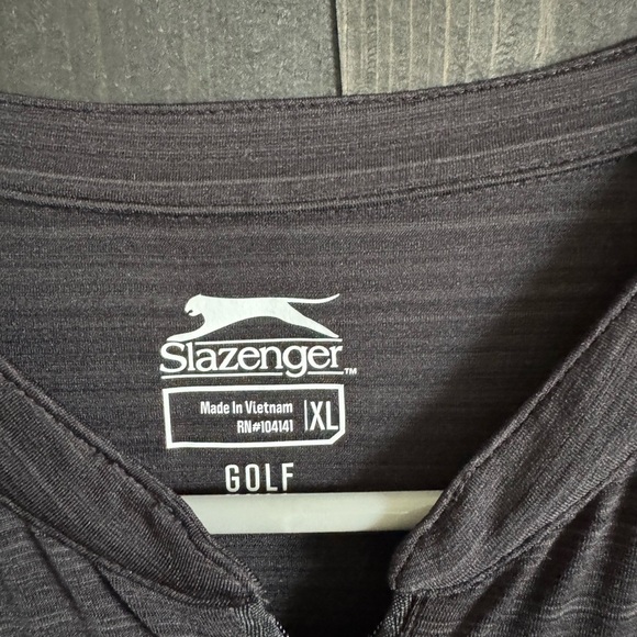 Slazenger Black Muscle Tee Tank Top Sleeveless - Picture 3 of 3